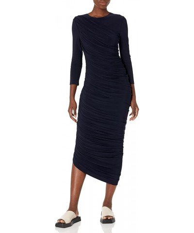 Women's Long Sleeve Diana Gown Midnight $75.29 Dresses